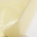 LOUIS VUITTON Monogram Vernis Reade PM Hand Bag Perle M91336 LV Auth 154364V-9