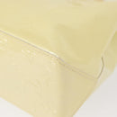 LOUIS VUITTON Monogram Vernis Reade PM Hand Bag Perle M91336 LV Auth 154364V-16