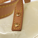 LOUIS VUITTON Monogram Vernis Reade PM Hand Bag Perle M91336 LV Auth 154364V-10