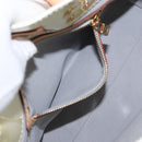 LOUIS VUITTON Monogram Vernis Reade PM Hand Bag Perle M91336 LV Auth 154364V-21