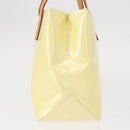 LOUIS VUITTON Monogram Vernis Reade PM Hand Bag Perle M91336 LV Auth 154364V-4