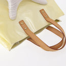 LOUIS VUITTON Monogram Vernis Reade PM Hand Bag Perle M91336 LV Auth 154364V-6