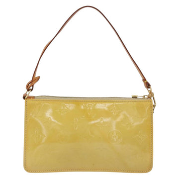 LOUIS VUITTON Monogram Vernis Lexington Pouch Beige M91010 LV Auth 154365 - 0