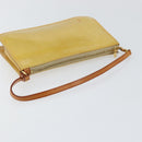 LOUIS VUITTON Monogram Vernis Lexington Pouch Beige M91010 LV Auth 154365-7