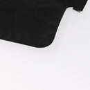 PRADA Waist bag Nylon Black Silver Auth 154367-15