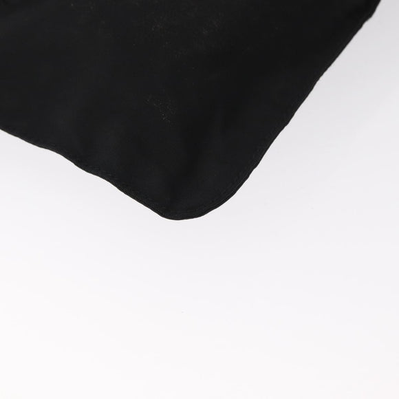 PRADA Waist bag Nylon Black Silver Auth 154367