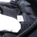 PRADA Waist bag Nylon Black Silver Auth 154367-12