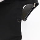 PRADA Waist bag Nylon Black Silver Auth 154367-3