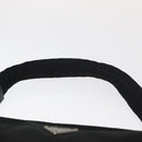 PRADA Waist bag Nylon Black Silver Auth 154367-9