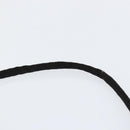 PRADA Accessory Pouch Nylon Black Silver Auth 154368-8