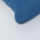 PRADA Shoulder Bag Nylon Blue Silver Auth 154370V-15