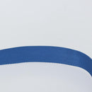 PRADA Shoulder Bag Nylon Blue Silver Auth 154370V-8