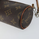 LOUIS VUITTON Monogram Papillon Pouch LV Auth 154381-9