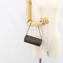 LOUIS VUITTON Monogram Papillon Pouch LV Auth 154381-18