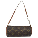 LOUIS VUITTON Monogram Papillon Pouch LV Auth 154381-13