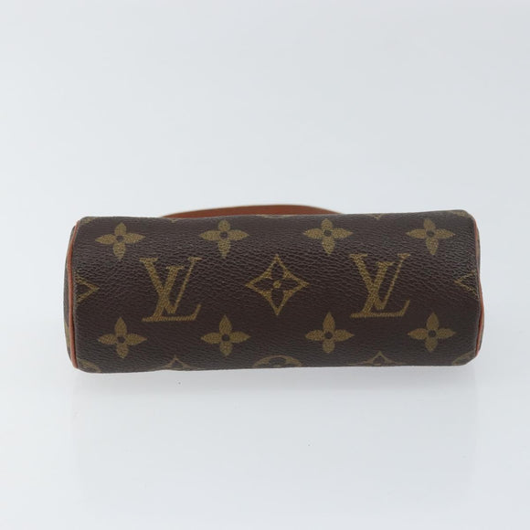 LOUIS VUITTON Monogram Papillon Pouch LV Auth 154381