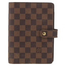 LOUIS VUITTON Damier Ebene Agenda MM Day Planner Cover R20240 LV Auth 154382-13