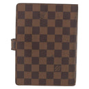 LOUIS VUITTON Damier Ebene Agenda MM Day Planner Cover R20240 LV Auth 154382-2