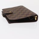 LOUIS VUITTON Damier Ebene Agenda MM Day Planner Cover R20240 LV Auth 154382-6
