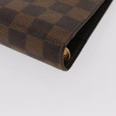 LOUIS VUITTON Damier Ebene Agenda MM Day Planner Cover R20240 LV Auth 154382-14