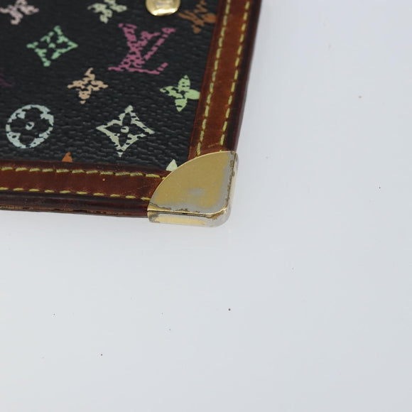 LOUIS VUITTON Multicolor Pochette Cles Muntbuidel Zwart M13664 LV Auth 154383
