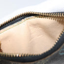LOUIS VUITTON Multicolor Pochette Cles Coin Purse Black M13664 LV Auth 154383-9