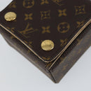 LOUIS VUITTON Monogram Jewelry Case Jewelry Box LV Auth 154384-17