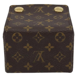 LOUIS VUITTON Monogram Jewelry Case Jewelry Box LV Auth 154384 - 0