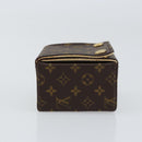 LOUIS VUITTON Monogram Jewelry Case Jewelry Box LV Auth 154384-4