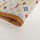 LOUIS VUITTON Multicolor Agenda PM Day Planner Cover White R21074 Auth 154385V-17