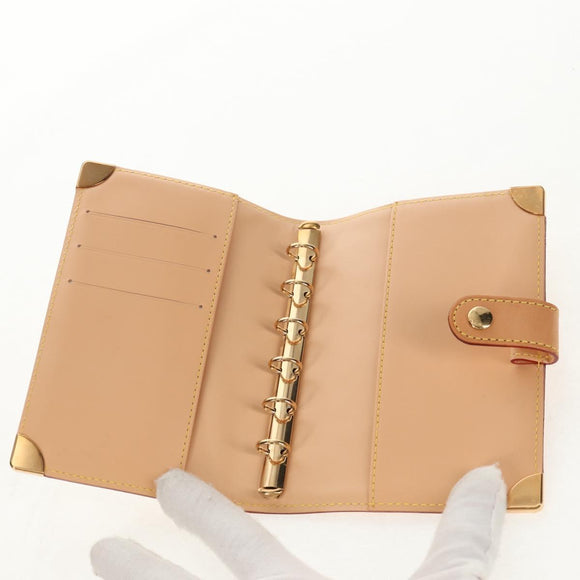 LOUIS VUITTON Multicolor Agenda PM Day Planner Cover White R21074 Auth 154385V