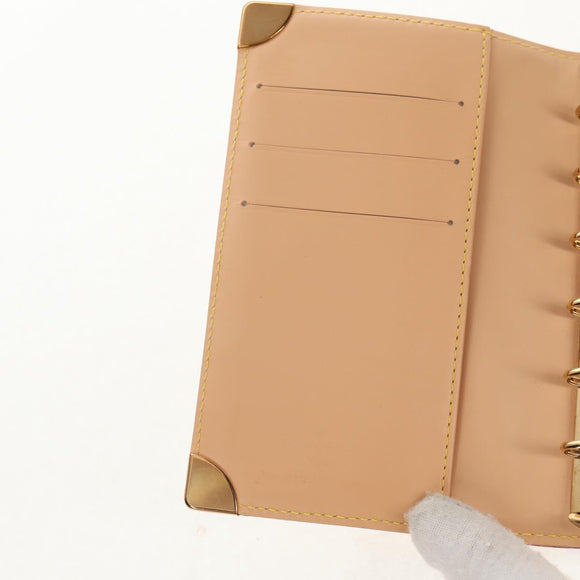 LOUIS VUITTON Multicolor Agenda PM Day Planner Cover White R21074 Auth 154385V