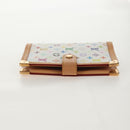 LOUIS VUITTON Multicolor Agenda PM Day Planner Cover White R21074 Auth 154385V-3