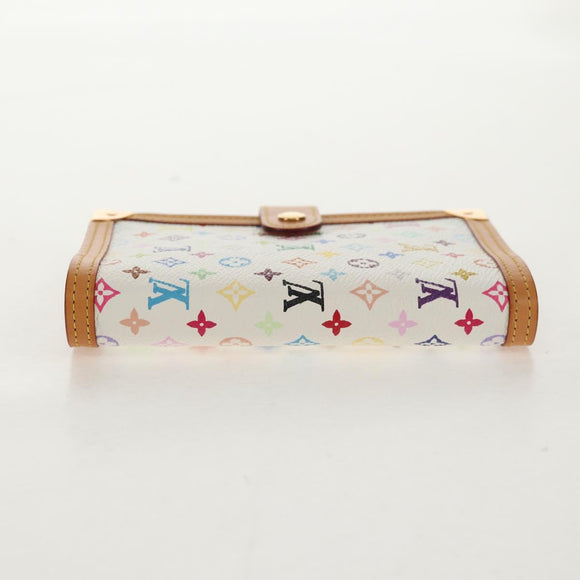 LOUIS VUITTON Multicolor Agenda PM Day Planner Cover White R21074 Auth 154385V