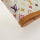LOUIS VUITTON Multicolor Agenda PM Day Planner Cover White R21074 Auth 154385V-14