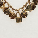 LOUIS VUITTON Porte Cles Chainne Pastille Key Holder Metal M65386 Auth 154387V-10