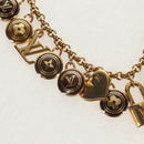 LOUIS VUITTON Porte Cles Chainne Pastille Key Holder Metal M65386 Auth 154387V-3