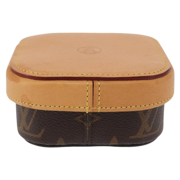 LOUIS VUITTON Monogram Boite Camille MM Jewelry Box GI0018 LV Auth 154388V