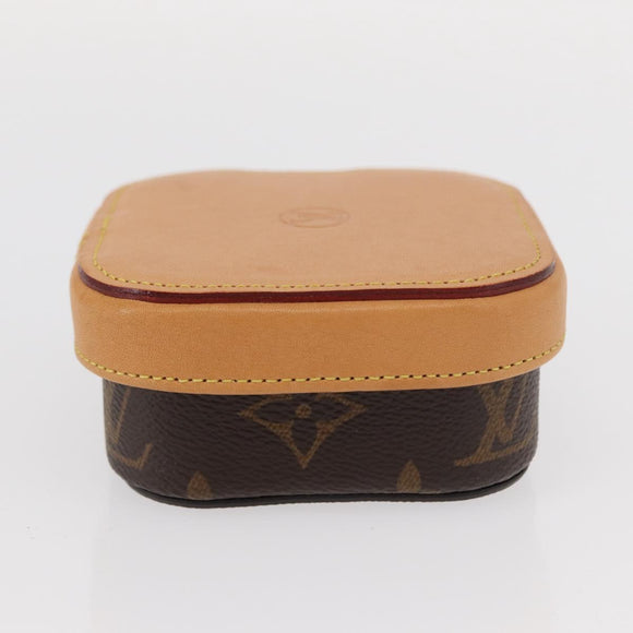 LOUIS VUITTON Monogram Boite Camille MM Schmuckkästchen GI0018 LV Auth 154388V