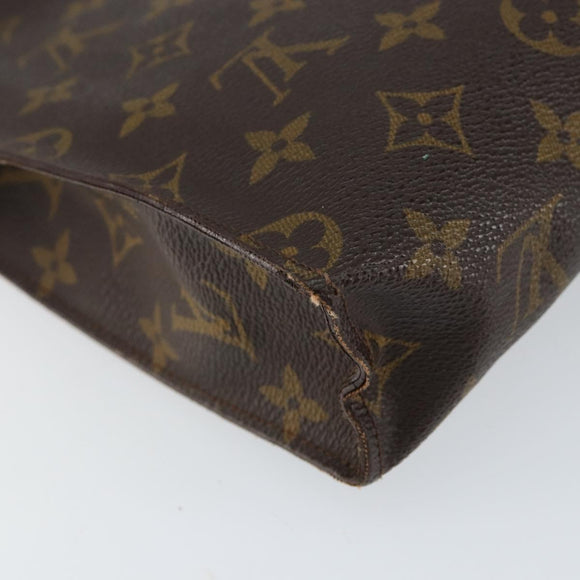 LOUIS VUITTON Monogram Poche Toilette 26 Pouch M47542 LV Auth 154392