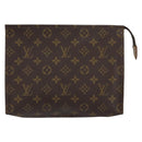 LOUIS VUITTON Monogram Poche Toilette 26 Pouch M47542 LV Auth 154392-13