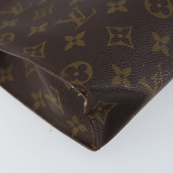 LOUIS VUITTON Monogram Poche Toilette 26 Pouch M47542 LV Auth 154392