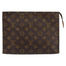 LOUIS VUITTON Monogram Poche Toilette 26 Pouch M47542 LV Auth 154393-13