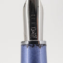 LOUIS VUITTON Jetligne Pen metal Blue N79229 LV Auth 154394V-10
