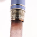 LOUIS VUITTON Jetligne Pen metal Blue N79229 LV Auth 154394V-18