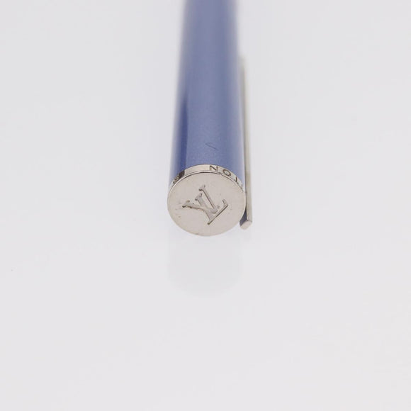 LOUIS VUITTON Jetligne Pen metal Blue N79229 LV Auth 154394V