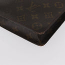 LOUIS VUITTON Monogram Porte Documents Senatur Briefcase M53335 LV Auth 154395-10