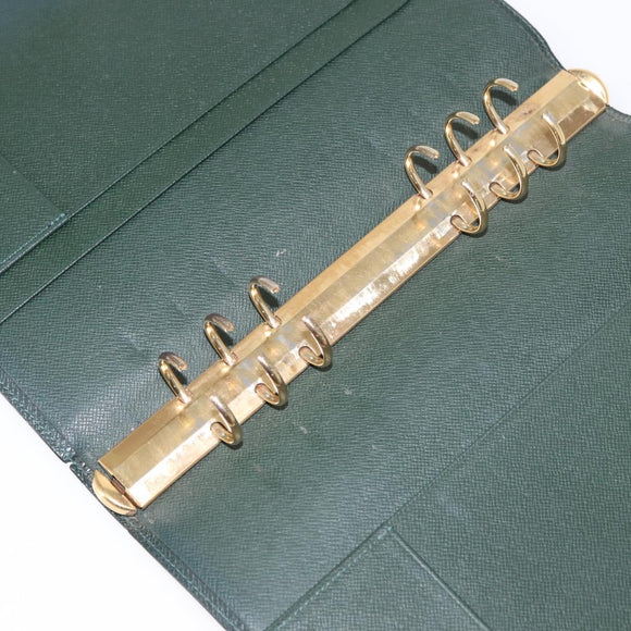 LOUIS VUITTON Taiga Agenda GM Day Planner Cover Epicea R20404 LV Auth 154396