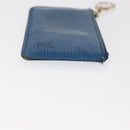 LOUIS VUITTON Epi Pochette Cles Coin Purse Blue M6380G LV Auth 154398-3