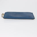LOUIS VUITTON Epi Pochette Cles Coin Purse Blue M6380G LV Auth 154398-7